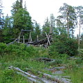 Развалины финского поселения